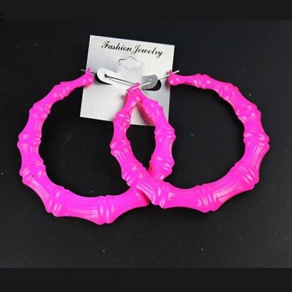 Funky Large Earrings  - Picture 3 of 8